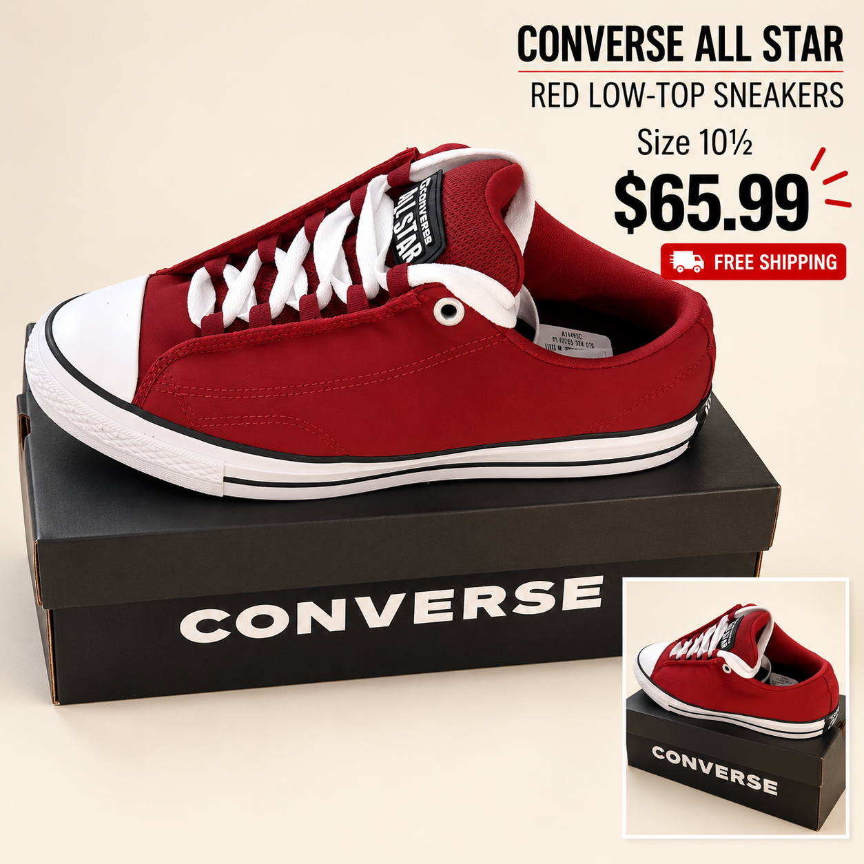 Converse All Star Red Sneakers