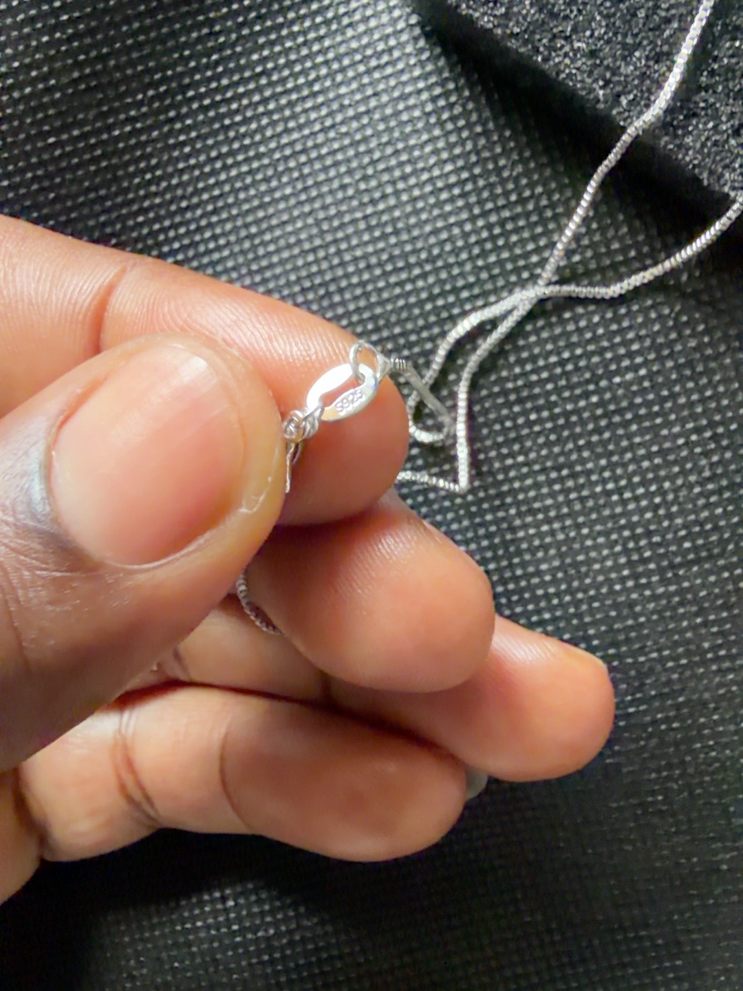 Clasp and S925 mark